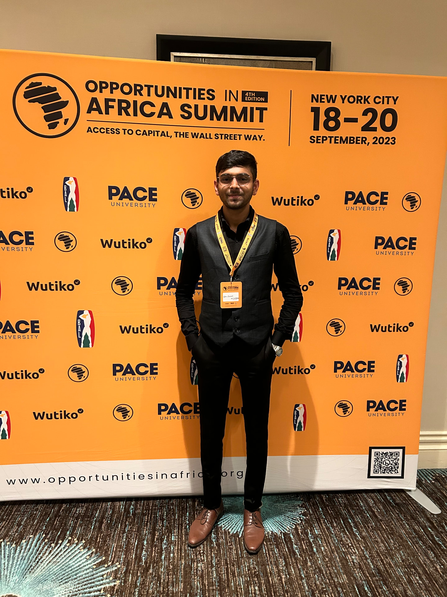 Om Gaikhe at the Opportunities in Africa Summit